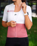 HOLOKOLO jersey de manga corta - VIBES LADY - rojo/blanco