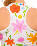 HOLOKOLO maillot sin mangas - FLORAL ELITE LADY - blanco/multicolor
