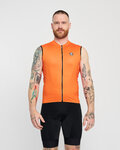 HOLOKOLO maillot sin mangas y pantalón corto - AIRFLOW - naranja/negro