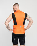 HOLOKOLO maillot sin mangas y pantalón corto - AIRFLOW - naranja/negro