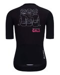 HOLOKOLO jersey de manga corta - SUPPORT ELITE LADY - rosa/blanco/negro