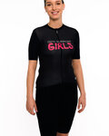 HOLOKOLO jersey de manga corta - SUPPORT ELITE LADY - rosa/blanco/negro
