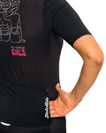 HOLOKOLO jersey de manga corta - SUPPORT ELITE LADY - rosa/blanco/negro