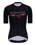 HOLOKOLO jersey de manga corta - CYCLIST ELITE LADY - rosa/negro/blanco