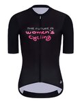 HOLOKOLO jersey de manga corta - FUTURE ELITE LADY - blanco/negro/rosa