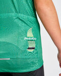 HOLOKOLO jersey de manga corta - FLOW JUNIOR - verde/multicolor