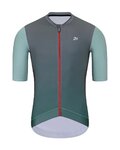 HOLOKOLO jersey de manga corta - INFINITY - rojo/gris