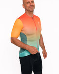 HOLOKOLO maillot corto y pantalón corto - INFINITY - naranja/rojo/verde/negro