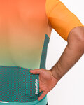 HOLOKOLO jersey de manga corta - INFINITY - naranja/verde/rojo