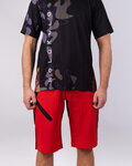 HOLOKOLO pantalones cortos sin tirantes - TRAILBLAZE - rojo