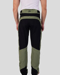 HOLOKOLO pantalones largos sin tirantes - TRAILBLAZE LONG - negro/verde