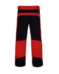 HOLOKOLO pantalones largos sin tirantes - TRAILBLAZE LONG - negro/rojo