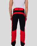 HOLOKOLO pantalones largos sin tirantes - TRAILBLAZE LONG - negro/rojo