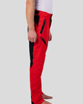 HOLOKOLO pantalones largos sin tirantes - TRAILBLAZE LONG - negro/rojo