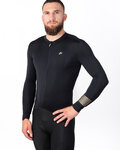 HOLOKOLO maillot de verano de manga larga - VICTORIOUS GOLD ELITE - negro