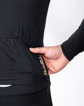 HOLOKOLO maillot de verano de manga larga - VICTORIOUS GOLD ELITE - negro