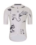 HOLOKOLO jersey de manga corta - TATTOO ELITE - negro/marfil