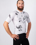 HOLOKOLO jersey de manga corta - TATTOO ELITE - negro/marfil