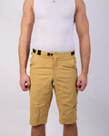 HOLOKOLO pantalones cortos sin tirantes - GRAVITY - beige