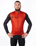 HOLOKOLO maillot de invierno de manga larga - VIBES WINTER - negro/rojo