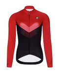 HOLOKOLO maillot de invierno de manga larga - ARROW LADY WINTER - rojo/negro