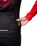 HOLOKOLO maillot de invierno de manga larga - ARROW LADY WINTER - rojo/negro