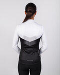 HOLOKOLO maillot de invierno de manga larga - ARROW LADY WINTER - blanco/negro