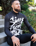 HOLOKOLO maillot de invierno de manga larga - STREETBEAT WINTER - blanco/negro