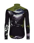 HOLOKOLO maillot de invierno de manga larga - CAMOUFLAGE WINTER - verde/negro