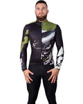 HOLOKOLO maillot de invierno de manga larga - CAMOUFLAGE WINTER - verde/negro