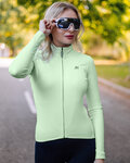 HOLOKOLO maillot de invierno de manga larga - PHANTOM LADY WINTER - verde claro
