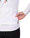 HOLOKOLO maillot de invierno de manga larga - STREETBEAT LADY WNT - blanco/negro