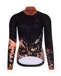 HOLOKOLO maillot de invierno de manga larga - CAMOUFLAGE LADY WNT - marrón/negro
