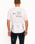 HOLOKOLO maillot corto y pantalón corto - MAAPPI II. ELITE - blanco/multicolor/negro