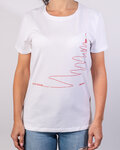 NU. BY HOLOKOLO Camiseta de manga corta - UP & NEVER STOP II. - blanco