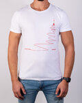NU. BY HOLOKOLO Camiseta de manga corta - UP & NEVER STOP II. - blanco