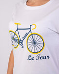 NU. BY HOLOKOLO Camiseta de manga corta - LE TOUR LEMON II. - blanco