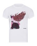 NU. BY HOLOKOLO Camiseta de manga corta - FREE LADY - blanco