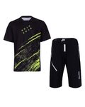 HOLOKOLO Maillot y pantalón MTB - UNIVERSE MTB - negro/amarillo