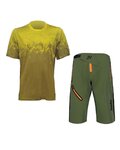 HOLOKOLO Maillot y pantalón MTB - FREEDOM MTB - verde
