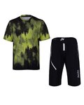 HOLOKOLO Maillot y pantalón MTB - NIGHTFALL MTB - negro/amarillo