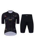 HOLOKOLO maillot corto y pantalón corto - DRAGONFLIES ELITE LADY - negro