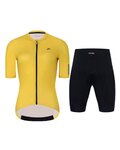 HOLOKOLO maillot corto y pantalón corto - VICTORIOUS LADY - amarillo/negro