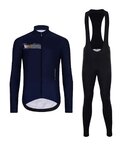 HOLOKOLO maillot largo y pantalón - VIBES WINTER - azul/negro