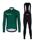 HOLOKOLO maillot largo y pantalón - VIBES WINTER - negro/verde