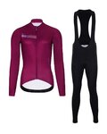 HOLOKOLO maillot largo y pantalón - VIBES LADY WINTER - rosa/negro