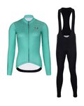 HOLOKOLO maillot largo y pantalón - STARLIGHT LADY W - negro/azul claro