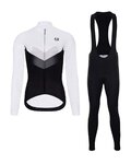 HOLOKOLO maillot largo y pantalón - ARROW LADY WINTER - blanco/negro