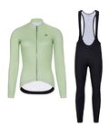 HOLOKOLO maillot largo y pantalón - PHANTOM LADY WINTER - verde claro/negro