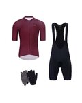 HOLOKOLO mega set - EYELET - granate/negro